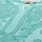 ADA Women Sea Green Embroidered Regular Chikankari Handloom Kurta with Trousers | Swadesiicart