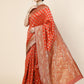 Kalini Ethnic Motifs Woven Design Jacquard Zari Banarasi Saree | Swadesiicart