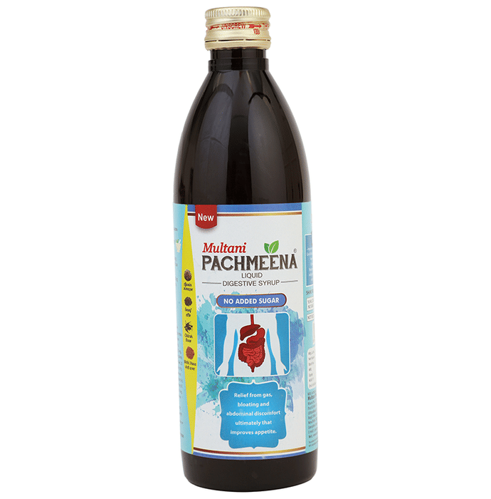 Multani Pachmeena Liquid Digestive No Added Sugar | Swadesiicart