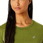 ASICS Race Crop Short Sleeves Round Neck T-shirt | Swadesiicart