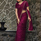 Tikhi Imli Abstract Printed Ready to Wear Saree | Swadesiicart