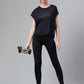 MKH Typography Printed Extended Sleeves Dri-FIT Relaxed Fit T-shirt - Swadesiicart