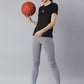 MKH Women Round Neck High Low Dri-FIT T-shirt - Swadesiicart