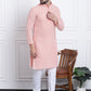 Sojanya Floral Embroidered Regular Thread Work Pure Cotton Kurta with Churidar | Swadesiicart