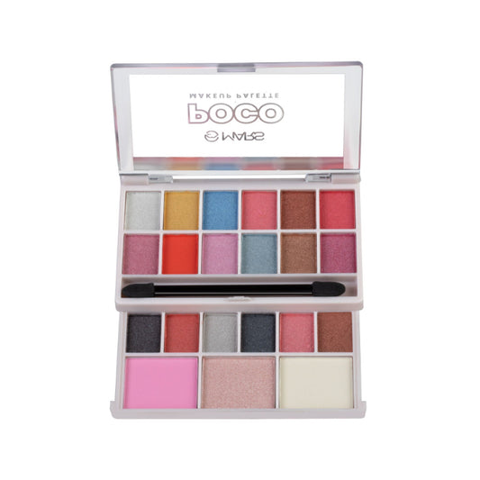 MARS Cosmetics Poco Face Makeup And Eyeshadow Palette - 01 - Swadesiicart