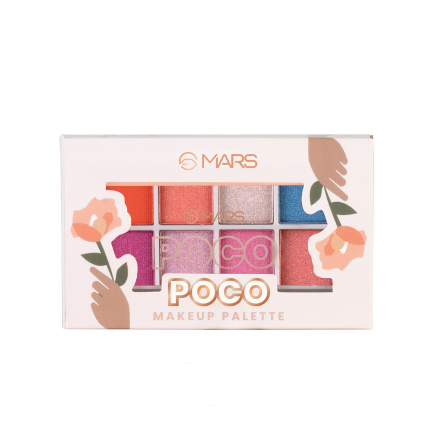 MARS Cosmetics Poco Face Makeup And Eyeshadow Palette - 02 - Swadesiicart