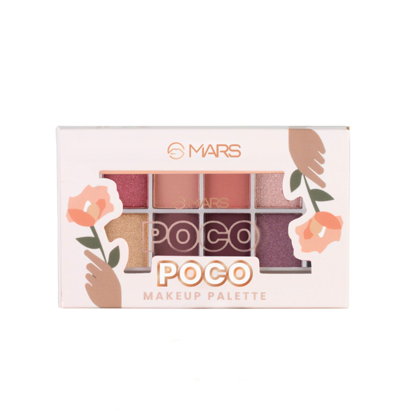 MARS Cosmetics Poco Face Makeup And Eyeshadow Palette - 03 - Swadesiicart