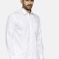 Ramraj Cotton Mens Full Sleeve Formal 100 % Cotton White Shirt | Swadesiicart