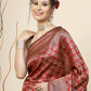 Kalini Ethnic Motifs Woven Design Zari Banarasi Saree | Swadesiicart