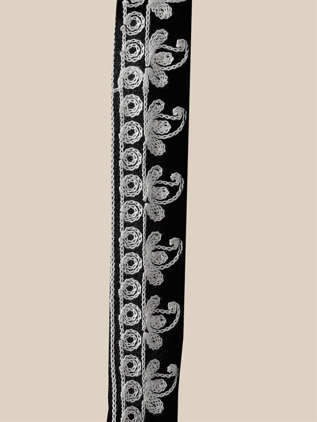 HERE&NOW Black Lucknowi Chikankari Embroidered Georgette Anarkali Kurta with Dupatta | Swadesiicart