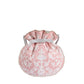 Masq Pink & White Embellished Embroidered Potli Clutch - Swadesiicart