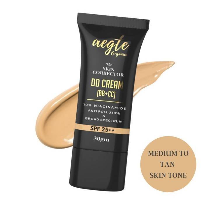 Aegte Organics The Skin Corrector DD Cream (BB+CC) - Swadesiicart