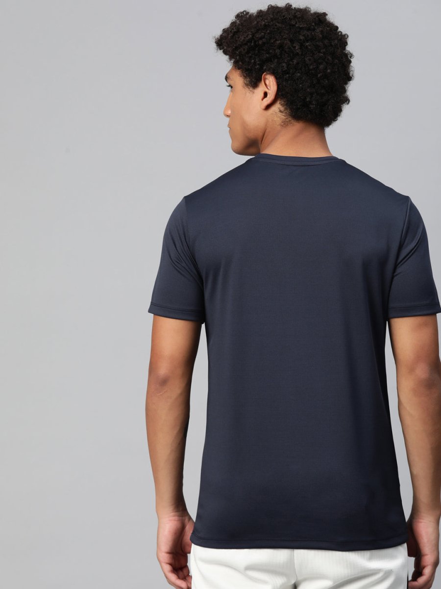 Alcis Brand Logo Printed Anti Static Slim Fit T-shirt | Swadesiicart