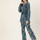 InWeave Blue Kalamkari Co Ord Set - Swadesiicart