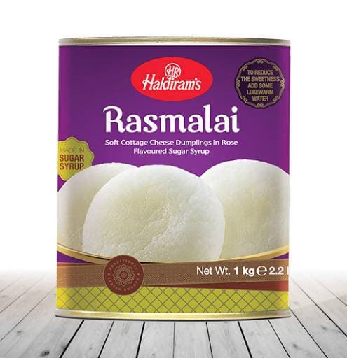 Haldiram's Rasmalai | Swadesiicart