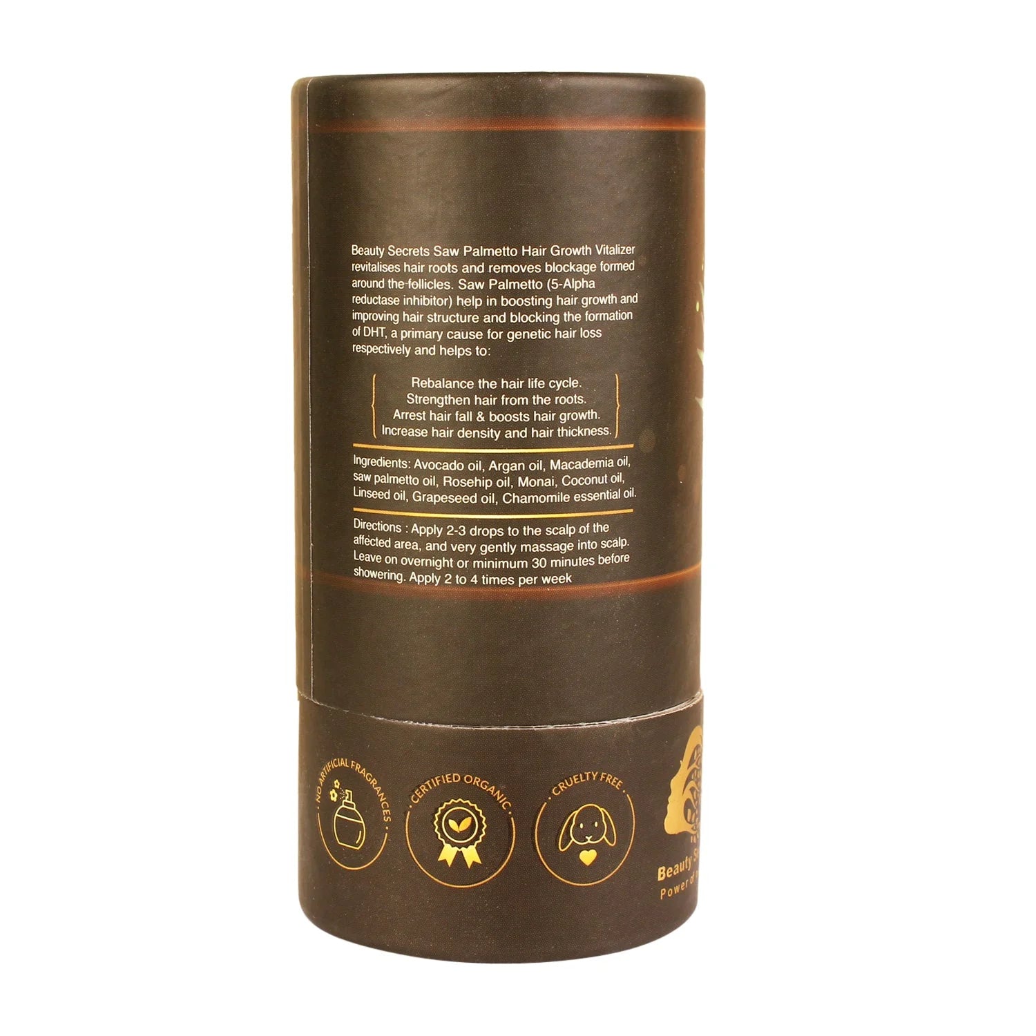 Beauty Secrets Saw Palmetto Hair Growth Serum | Swadesiicart
