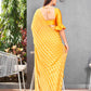 Tikhi Imli Striped Georgette Ready to Wear Saree | Swadesiicart