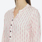 Biba Women Striped Woven Design Kurta - Swadesiicart