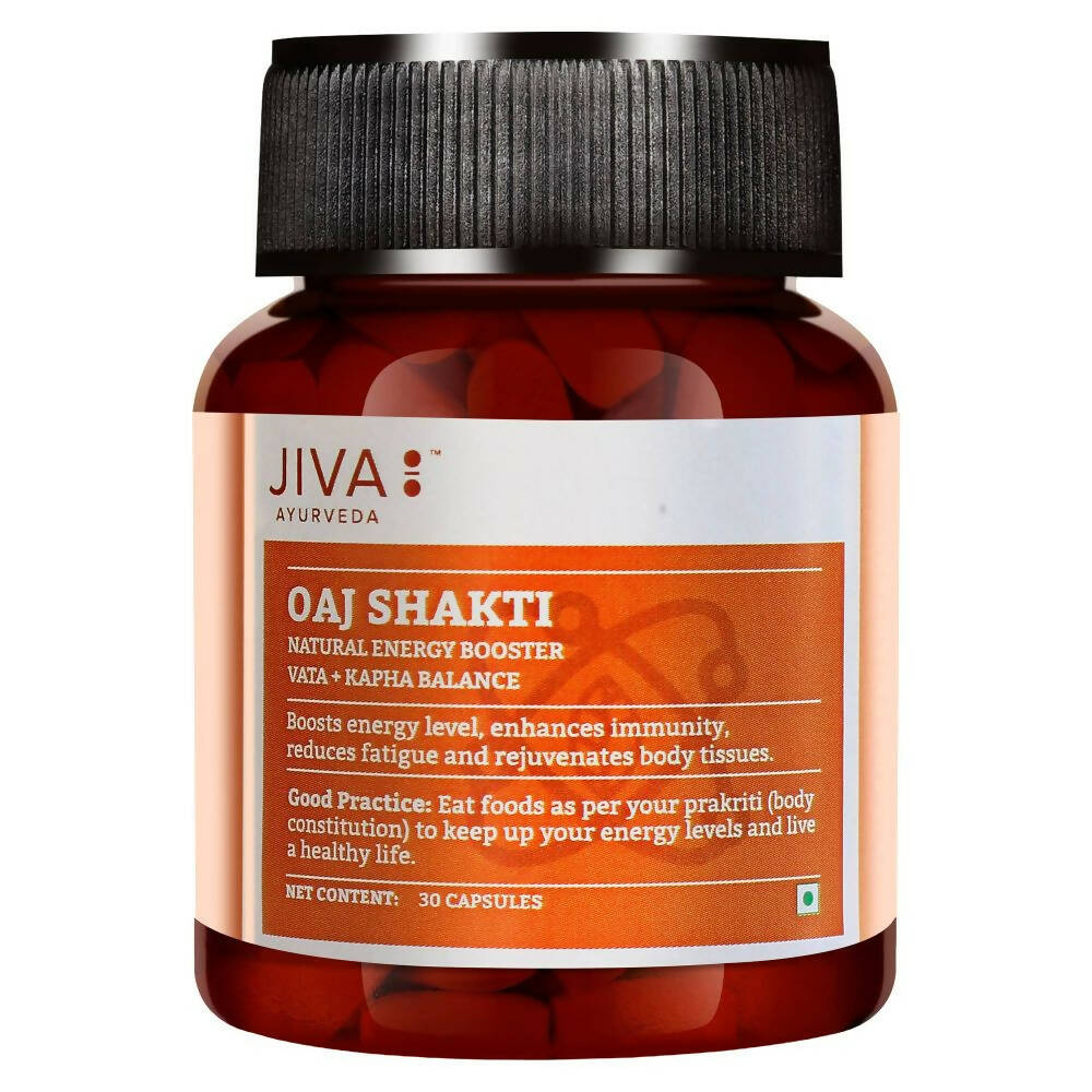 Jiva Ayurveda Oaj Shakti Capsules - Jiva Ayurvedic
