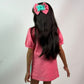 ArthLife Coral Pink Doll A-Line Dress