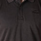 Alcis Men Brown Solid Polo Collar T-shirt | Swadesiicart
