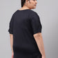 MKH Plus Size Typography Printed Relaxed Fit Dri-FIT T-shirt - Swadesiicart