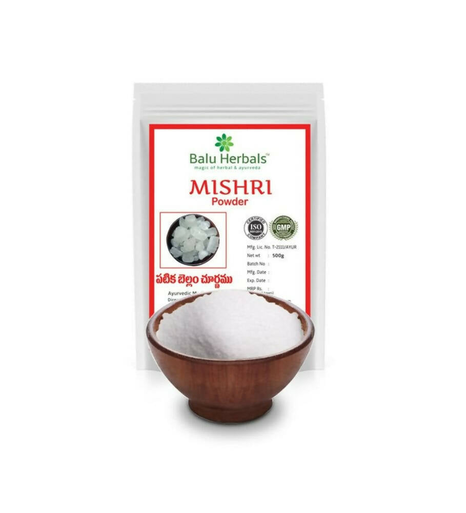 Balu Herbals Misri (Pattikabellam) Powder - Swadesiicart