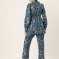 InWeave Blue Kalamkari Co Ord Set - Swadesiicart
