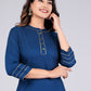 Kalini Regular Gotta Patti Kurta With Trousers - Swadesiicart