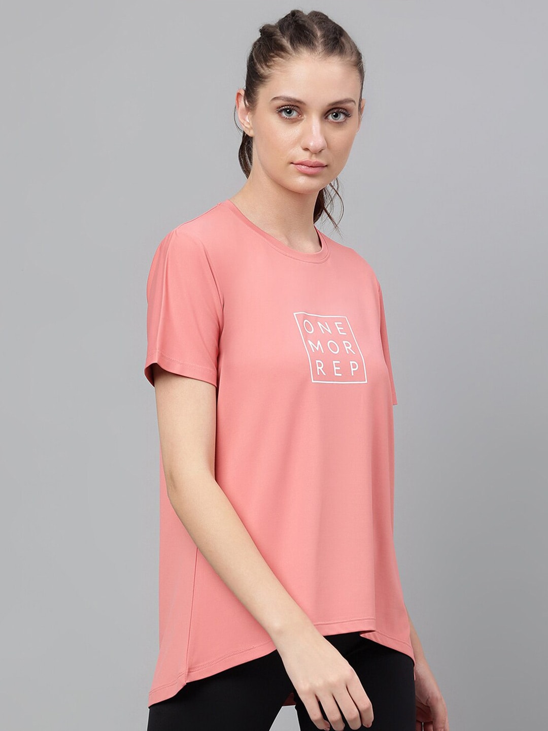 MKH Typography Printed Dri-FIT Relaxed Fit T-shirt - Swadesiicart