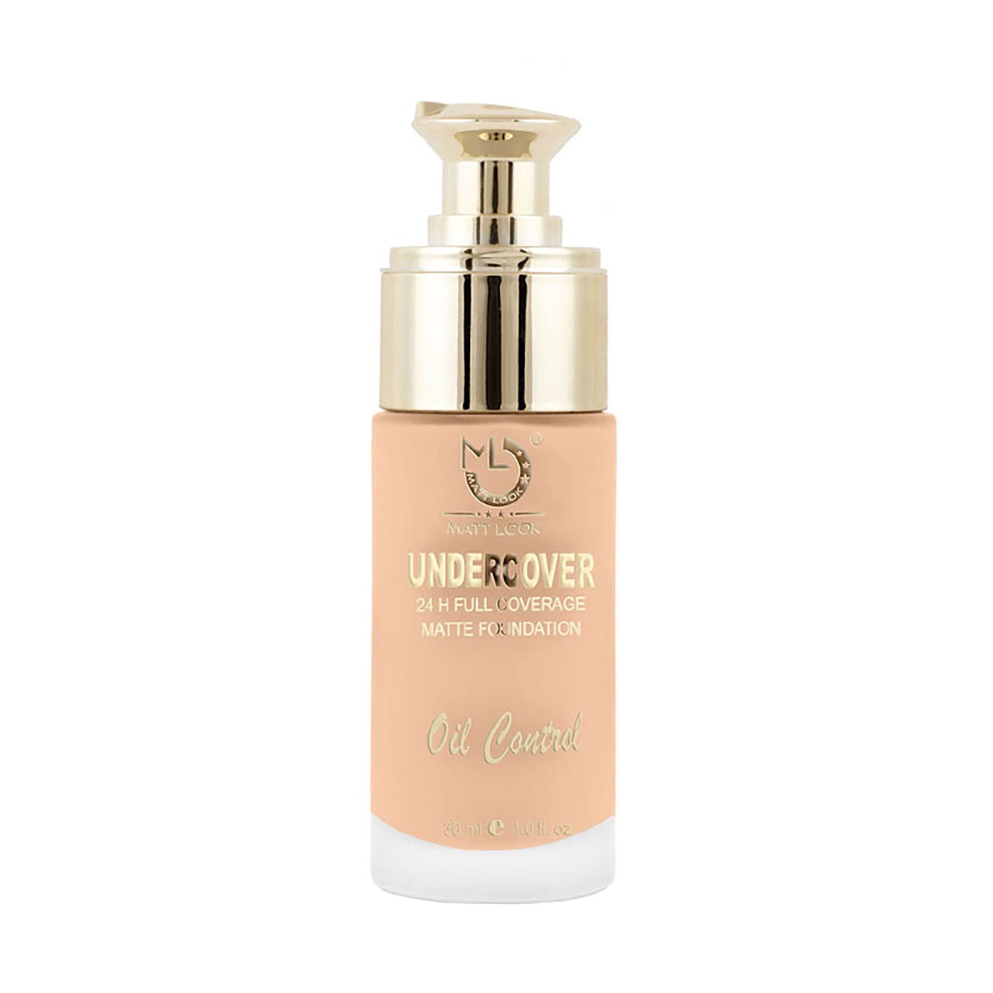 Matt Look Undercover 24Hr Full Coverage & Oil Control Matte Foundation - Classic Ivory - Swadesiicart