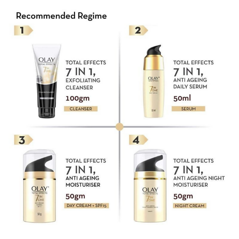 Olay Total Effects Night & Day Cream Combo - Swadesiicart