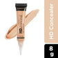 Insight Cosmetics Hd Concealer - Natural Finish, Water-Resistant - Porcelain - Swadesiicart