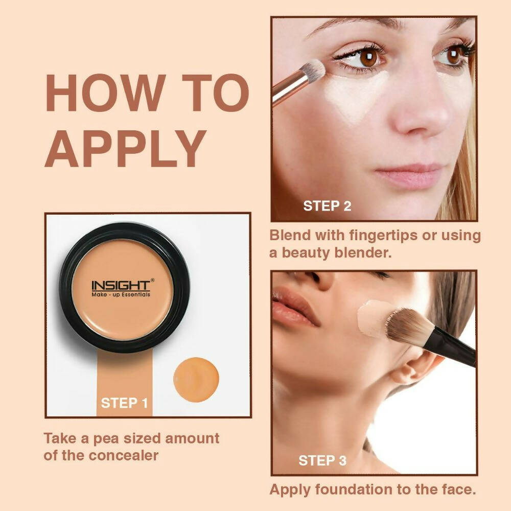 Insight Cosmetics Concealer - Warm Yellow - Swadesiicart