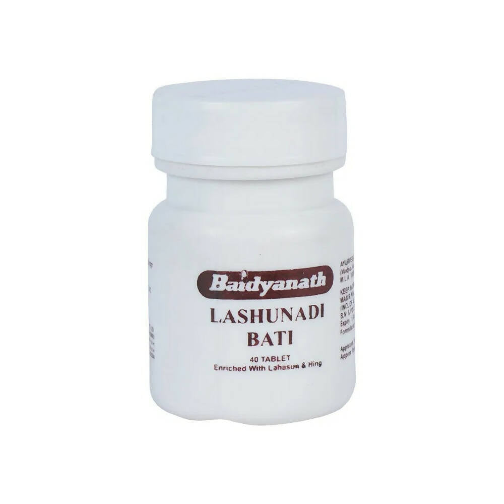 Baidyanath Jhansi Lashunadi Bati - Ayurvedant Pvt. Ltd.