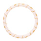 Ruby Raang White Traditional Bangle | Swadesiicart