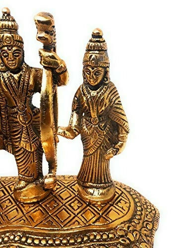 The Victory Metal Lord Ram Darbar Idol - Swadesiicart