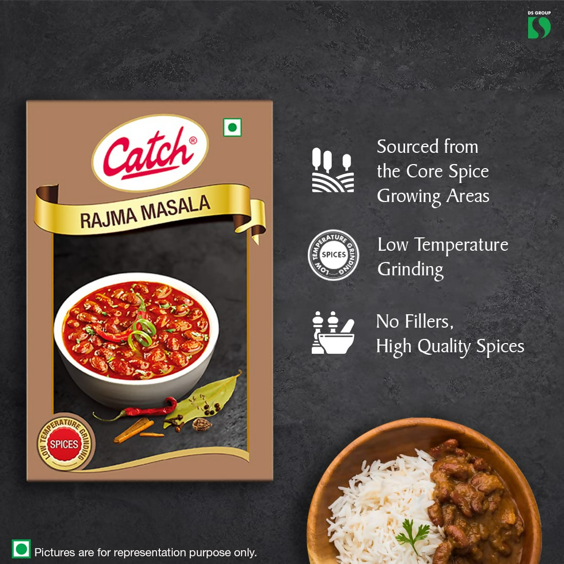 Catch Rajma Masala - Swadesiicart