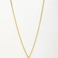 NVR Men's Gold-Polished Stainless Steel Pendant with Chain - Swadesiicart