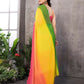 Aafreen Partywear Designer Multi Georgette Fancy Saree