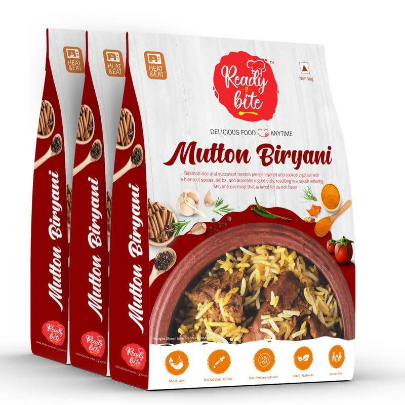 Ready 2 Bite Mutton Biryani | Swadesiicart