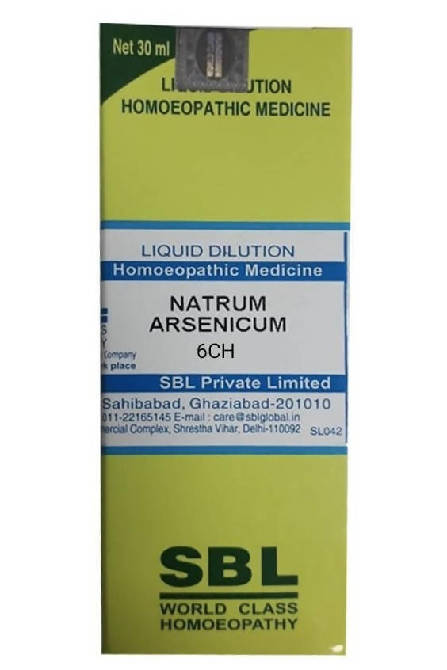 SBL Homeopathy Natrum Arsenicum Dilution | Swadesiicart