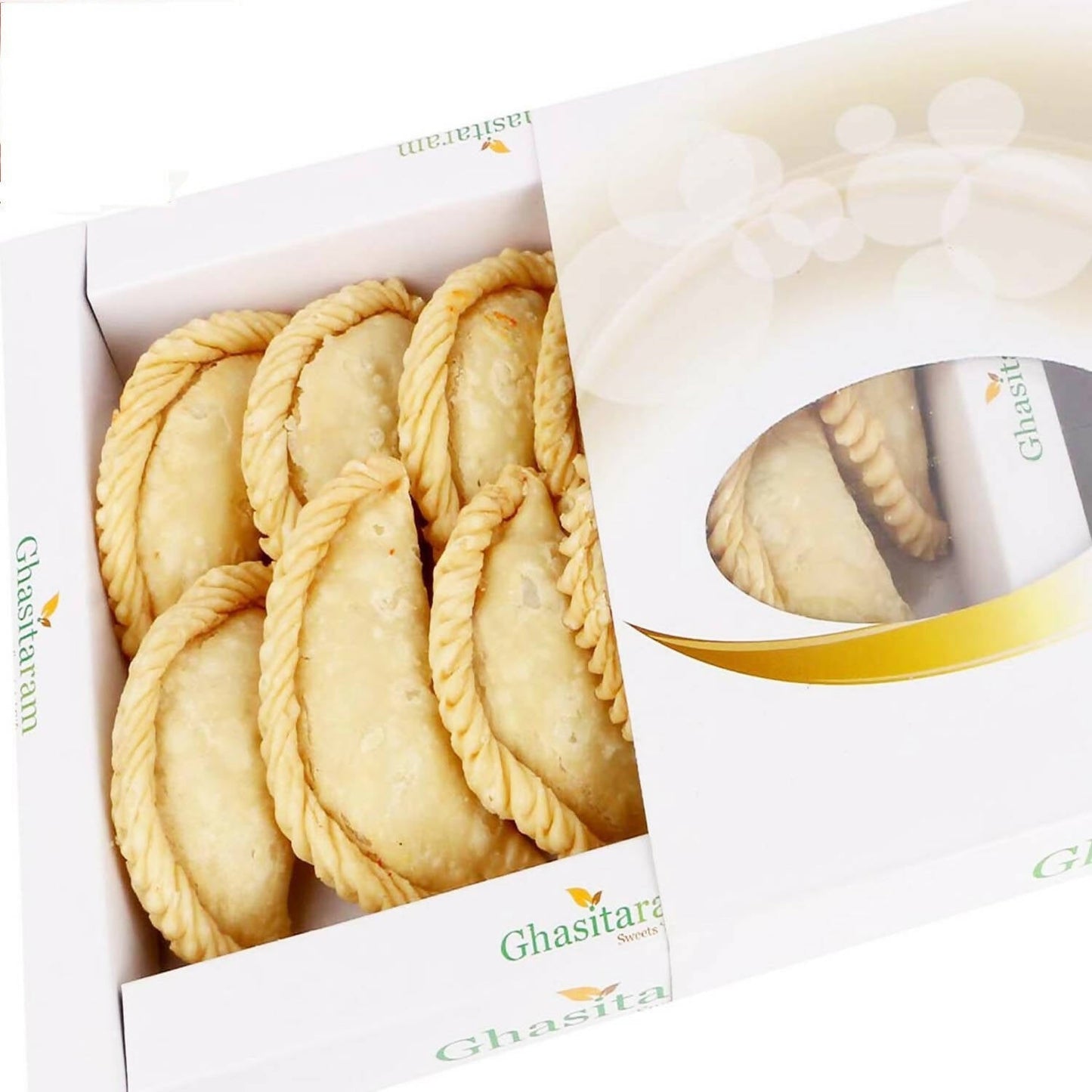 Ghasitaram Dry Sweet Gujiya | Swadesiicart