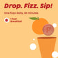 PLIX The Plant Fix Vitamin C Immunity Boost Effervescent Tablets - Orange - Swadesiicart