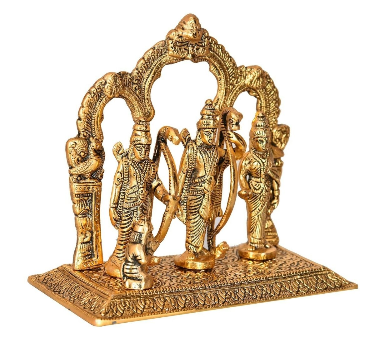 Ascension Metal Lord Ram Darbar Idol - Swadesiicart
