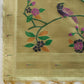 Vishnu Weaves Women's Pista Muga Cotton Thread Woven Butti with Blouse - Swadesiicart