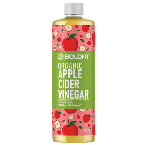 Boldfit Raw Organic Apple Cider Vinegar - Swadesiicart