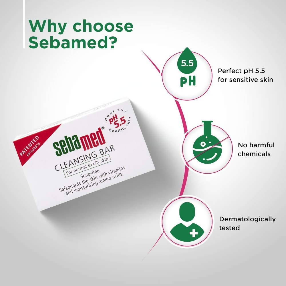 Sebamed Cleansing Bar Soap - Swadesiicart