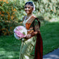 DEIANA'S Beautiful Designer Golden zari Soft Lichi Silk Saree - Pista - Swadesiicart