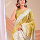 Shree Shyam Fashion Varnika Mustard Linen Cotton Saree